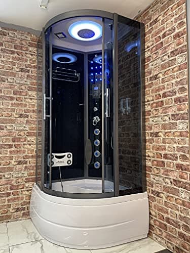 Galaxy Showers - Prospa X26 Steam Shower Massage spa Cabin Hydro System Bluetooth with seat 1000 x 1000mm