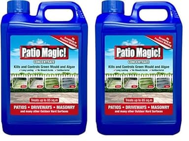 Patio Magic! 16491 Concentrate: Ideal for Patios, Paths and Driveways (Kills Algae and Lichens), 2.5 Litres (Pack of 2)