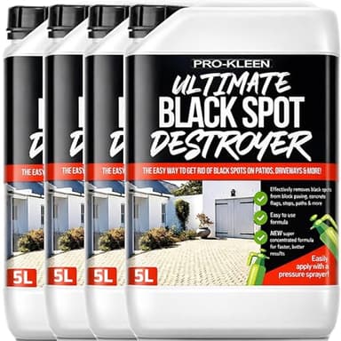 Pro-Kleen Ultimate Black Spot Destroyer for Patio, Stone, Block Paving, Indian Sandstone, and more (20 Litres)