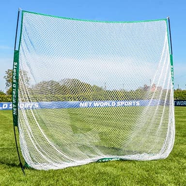 FORB Portable Garden Golf Net 7ft x 7ft – Durable Pop-Up Net for Home Practice – Versatile for Multiple Ball Sports – Easy Assembly with Carry Bag