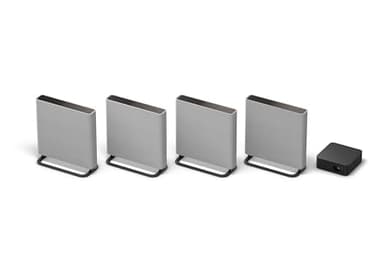 Sony BRAVIA Theatre Quad – Dolby Atmos, Home Theatre 4 Speaker System, DTS:X, Wi-Fi, Bluetooth, 360 Spatial Sound Mapping, Hi Res Ausio, grey, HT-A9M2