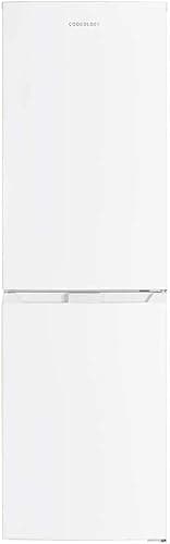 Cookology CFF1425050 Static 142 Litre Freestanding 50/50 Fridge Freezer, Adjustable Temperature Control and Legs, Reversible Doors, Efficient LED Light, 4 Star Freezer Rating - in White