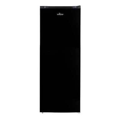 Willow WTF55B 177L Freestanding Tall Freezer with Reversible Door, Adjustable Thermostat, 2 Years Warranty - Black