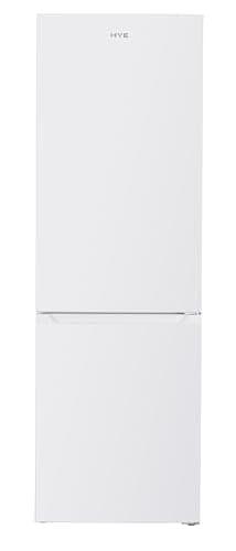 HYE Fridge Freezer - Large 70/30 Freestanding Fridge Freezer, 186cm Height, 60cm Width, 400 Litre Capacity, Total No Frost, Suitable For Families, White - RF01FF400W01