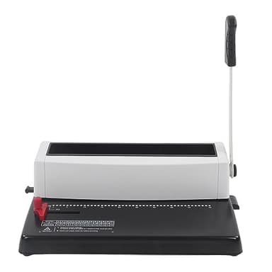 Socobeta Spiral Coil Binding Machine Wire Binder Machine For A4 A5 Paper 12 Sheets Punch Capacity 220 Sheets Binding For Office School and Print Shops