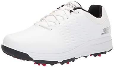 Skechers Men's Torque Waterproof Golf Shoe Golf Shoe, Suela Blanco Black, 9.5 UK Wide