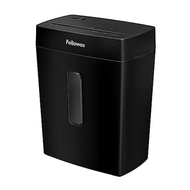 Fellowes Powershred FS-8C 8 Sheet Cross Cut Personal Shredder for Home and Office Use - 15 Litre Bin - Security Level P4-Amazon Exclusive, Black