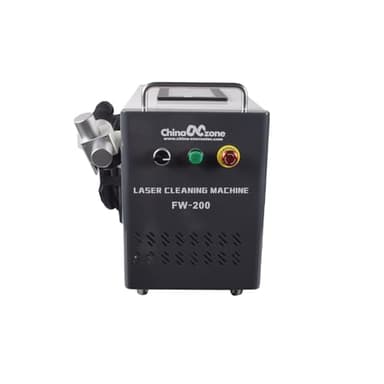 200W Pulsed Laser Cleaning Machine For Wood/Metal Rust/Oil/Paint Removal No Damage Base Material