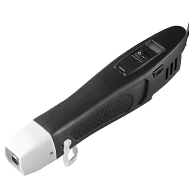 ACOPTON Mini Heat Gun, LCD Display, Temperature Range 150℃~450℃, 350W Fast Heat Handheld Hot Air Gun, Overload Protection, for DIY Craft Embossing Shrink Wrapping Drying Paint (Black)