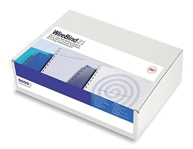 GBC MultiBind Binding Wires, 12 mm, 100 Sheet Capacity, A4, Black, Pack of 100, IB165320