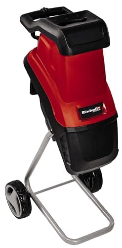 Einhell GC-KS 2540 Electric Garden Shredder - Reversible Steel Blades, Large Funnel Opening, Safety Shut-Off - 2500W Garden Mulcher for Leaves and Branches with Debris Bag
