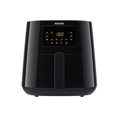 Philips Airfryer 5000 Series Dual Basket with Steam - 9L, RapidAir Plus Technology, 19 Ways To Cook, 90 Percent Less Fat, AirSteam Technology, 2 Baskets, Steam Cleaning, Accessories (NA555/09)