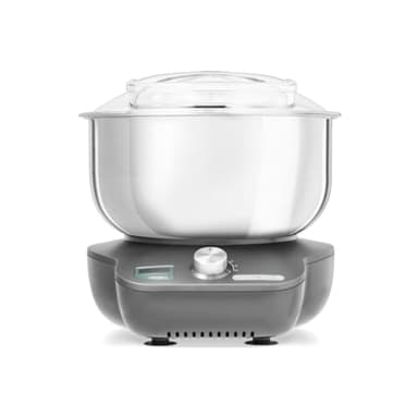 Morphy Richards MixStar Compact Stand Mixer, Dual Rotating Beaters, Whisks & Dough Hooks, Built in Storage, Easy Clean, Dishwasher Safe, Open Top Design, Grey, 400520
