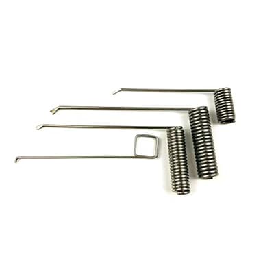 TPM Go 4pcs Lock Pick Set for Tumbler Lock Mortice Lock Lever Pick Wires