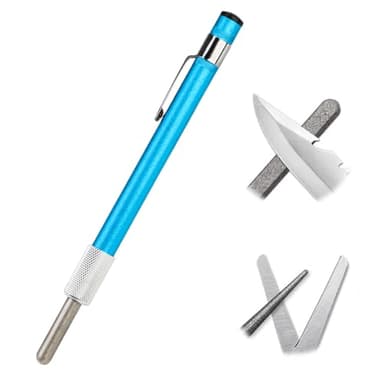 Pocket Sharpening Stone Pen,Portable Sharpening Pen,Multipurpose Retractable Diamond Stone Pen Stick for Pecision Sharpening Serrated Knife Sharpening Ideal for Kitchen Outdoor Use