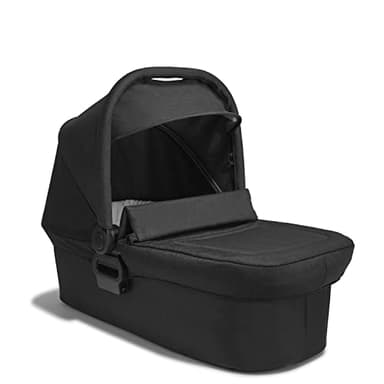 Baby Jogger Foldable Lightweight Carry Cot | For City Tour 2 Single Strollers | With Sustainable Fabrics | Black | Eco Collection