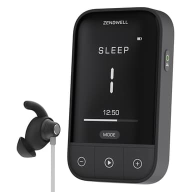 ZENOWELL Auricular Vagus Nerve Stimulator | Sleep Aid Device | Patented Vagus Nerve Wearable Device for Restore Calm, Stress Relief and Recover | Relaxation Device for Long-Term Wellness