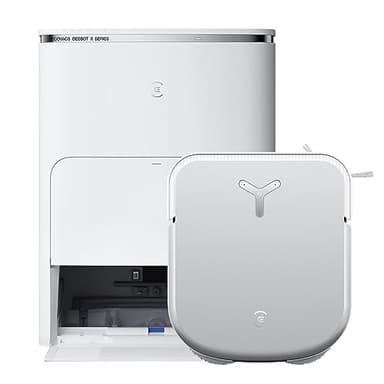 ECOVACS DEEBOT X2 OMNI Robot Vacuum Cleaner with Mop, 8000Pa, AI-Powered Navigation, Slim & Square Design