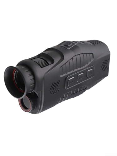 Zilimontt For Night Vision Monocular Thermal Imaging Monocular 1080P HD, 800M Viewing Distance, Infrared Equipment, Suitable For Outdoor Photography And Hunting