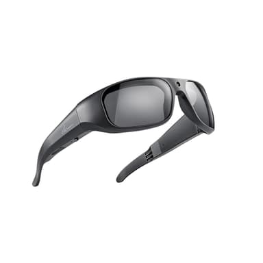 OhO 4K Ultra HD Water Resistance Video Sunglasses, Sports Action Camera with Built-in Memory and Polarized UV400 Protection Safety Lenses,Unisex Sport Design