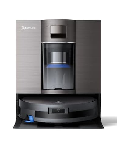 ECOVACS DEEBOT X11 OmniCyclone Robot Vacuum Cleaner with Mop, PowerBoost Charging, OZMO Roller 2.0 Instant Self-Washing Mop, 19,500Pa Suction, Bagless OmniCyclone Station, AIVI 3D Smart Navigation