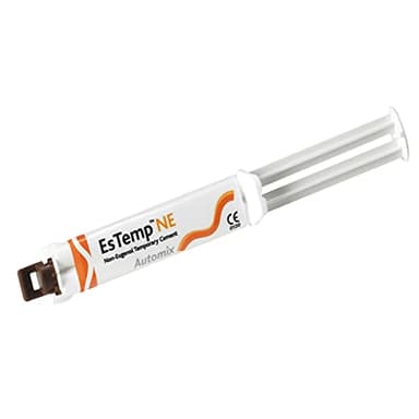 STRONG Dental Adhesive for Caps, Crowns, Bridges, Inlays, Onlays, Implants, EsTemp NE