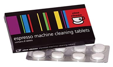 Cino Cleano Coffee Machine Cleaning Tablets (8) by Cafetto Australia | Compatible with home coffee machines | Espresso Machine Cleaning Tablets - Safe for your machine and you