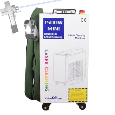 Laser Cleaning Machine 1500W/2000W/3000W Single Pendulum Rust Removal Cleaning Oil Paint for Metal Cleaning Width 300mm Rust Removing Machine Laser Cleaner Machine (1500W)