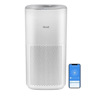 LEVOIT Smart Air Purifier for Home Large Room, Covers up to 294 ㎡, CADR 697m³/h, APP & Alexa Control, PM2.5 Air Monitor & Auto Mode, HEPA Filter Removes Allergens Pollen Dust Smoke Pet