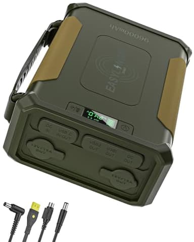 EASYLONGER ES960 CPAP Battery, 96000mAh 297.6Wh CPAP Power Station, CPAP Battery Pack, 12V 24V CPAP Power Supply for ResMed AirSense 11/ AirSense 10/ S9/ AirMini/Aircurve 10/ Philips DreamStation