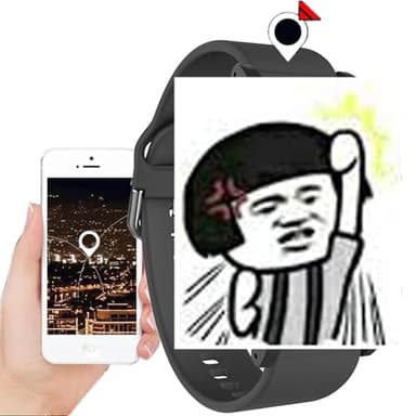 Weyot Elderly Smart Watch with Fall Detection, Life Alert Systems for Seniors, Fall Alarm Watch For Elderly, Tracker Watch for Dementia Alzheimer's, GPS Tracker, SOS Call,Black