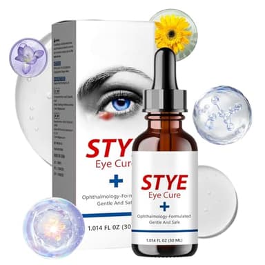 Stye Eye Treatment - Natural Stye Eye Serum for Styes - Chalazion and Blepharitis, Chalazion Remover Fast Relief - Stye Eye Serum Drops Fast Acting for Styes - Restore Healthier Eye Skin