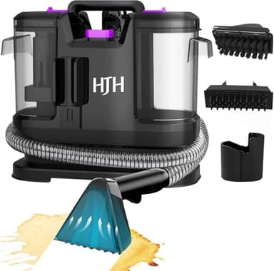 Carpet Cleaner & Spot Cleaner, Handheld Carpet Cleaner Machines | Upholstery Cleaner | Clean Up Spills & Pet Messes from Carpets, Sofa, Stairs, Upholstery & Car Seats