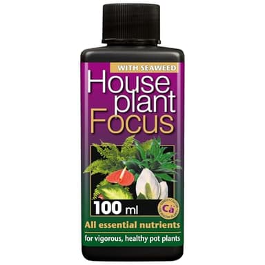 Houseplant Focus Liquid Concentrated Fertiliser, 100ml - Growth Technology Fertiliser for Indoor Plants - Professional Grade House Plant Food