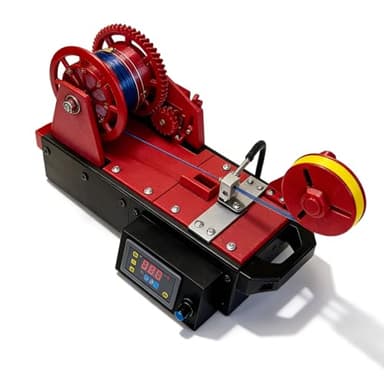 Desktop 3D Printer Filament Maker & Recycler, All-in-One Filament Extruder Machine for PLA ABS PVA, Saves Cost by Turning Plastics into 1.75mm Filament Red