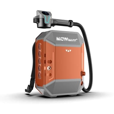 MCWlaser 100W Pulse Laser Cleaning Machine 120W Portable Laser Cleaner Rust Removal for Metal Laser Paint Oil Coating Removal Mini Backpack Design Free Duty and VAT