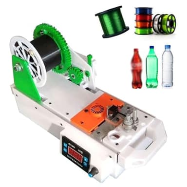 3D Printer Filament Recycler with Digital Display, Temperature and Speed Adjustable, for Home DIY and Maker Projects
