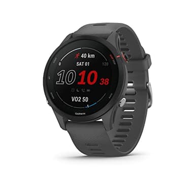 Garmin [Renewed Forerunner 255 GPS 46mm Running Smartwatch, Lightweight, Advanced Training & Insights, Safety & Tracking Features, up to 14 days Battery Life, Slate Grey (Renewed)