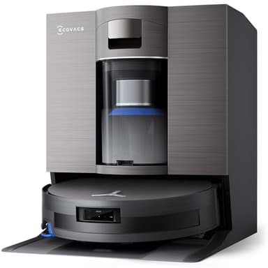 ECOVACS DEEBOT X11 OmniCyclone Robot Vacuum and Mop, PowerBoost Charging, OZMO Roller 2.0 Instant Self-Washing Mop, 19,500Pa Blast Suction, Bagless OmniCyclone Station, AIVI 3D Smart Navigation