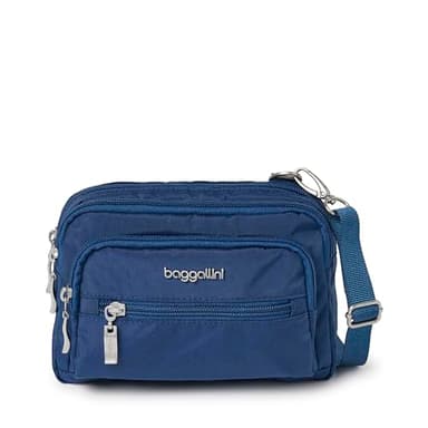 Baggallini Triple Zip Bagg, Pacific, One Size