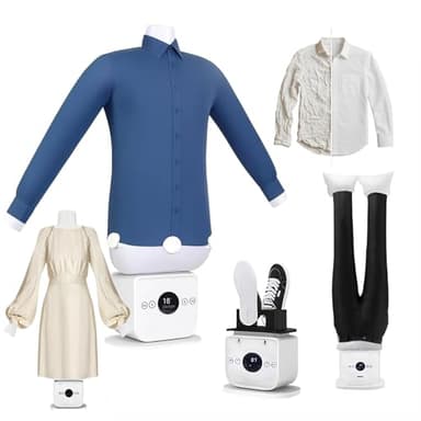 4-In-1 Aironox Ironing Machine, 2026 New Automatic Ironing Machine, Hands-free Steam Iron with Built-in Aromatherapy Tank, Heating Temperature Reaches 60-70°C, 360°Without Blind Spots Drying