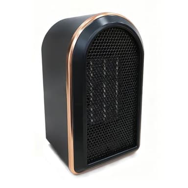Electric Heater, Space Heater with 800W/1200W Heating Modes Portable PTC Ceramic Plug in Heaters for Home Low Energy Adjustable Heater Tip-Over & Overheat Protection Room Bedroom Office
