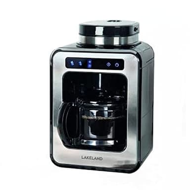 lakeland Bean to Cup Coffee Machine Black With Keep Warm Function