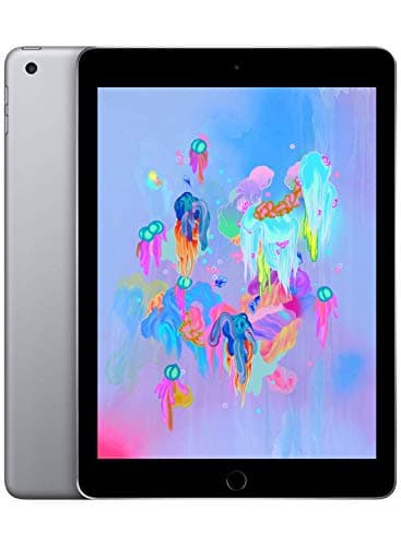 Apple iPad 6 WI-FI 32GB 2018 - Space Grey (Renewed)