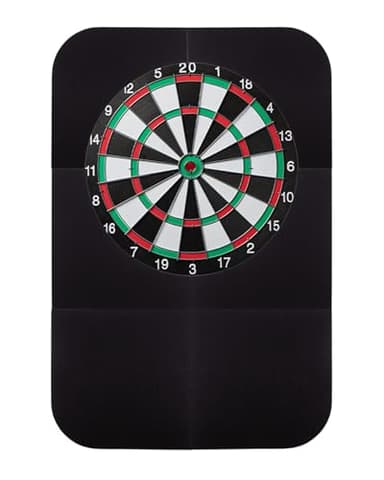 Dart Board Wall Protectors, 35.4’’H*23.6’’H*0.5 Thickness,Dart Board Surround Wall Protector,Dartboard Wall Protector,Easy to Assemble,Prefect dart accessories,Blcak Color