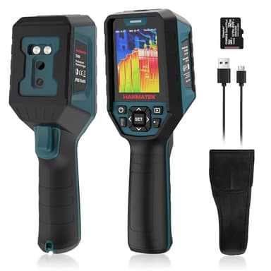 HANMATEK Thermal Camera with Resolution of 256 x 192 Pixels Ti260 Imaging Tool for Temperature Anomalies, Temperature Range -20°C to 550°C,Rechargeable Battery