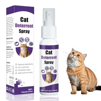 Die-matic Anti Scratch Cat Spray,Cat Deterrent Spray Indoor & Outdoor,Safe & Effective Solution,Prevent Cats from Scratching Furniture, Plants, Sofas, Carpets, Curtains 5.07 oz