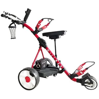 Hillman Caddie 36 Hole Lithium Red Electric Golf Trolley