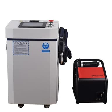 RECI Laser Source Machine, 1500W, 4-in-1 Cutting, Welding, Cleaning, Weld Seam Clean, Auto Wire Feeder, for Metal, Stainless Steel, Aluminium, Copper,Wood