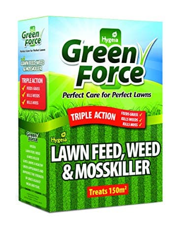 Greenforce P21028A Fertilizer Weed Moss Killer, Greens Lawn, Grey, 26.5 cm*16.0 cm*8.0 cm (Package may vary)